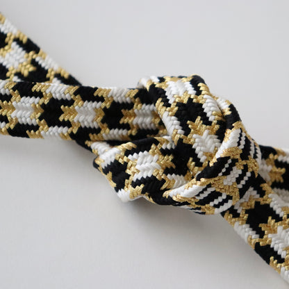 帯締め「貝ノ口変わり亀甲 - blk」和小物さくら