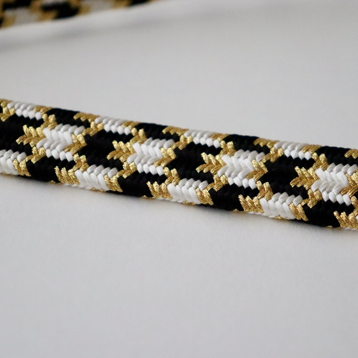 帯締め「貝ノ口変わり亀甲 - blk」和小物さくら