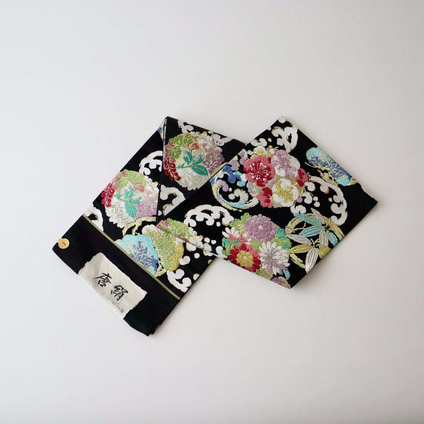 袋帯「唐絹 - 波花丸松竹梅」志都香