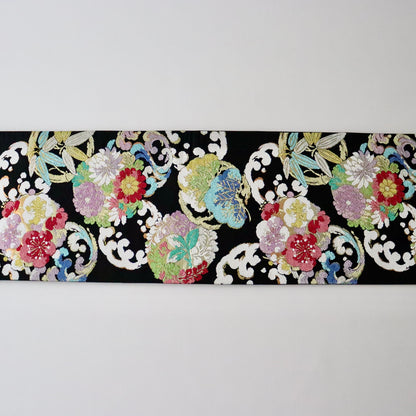 袋帯「唐絹 - 波花丸松竹梅」志都香