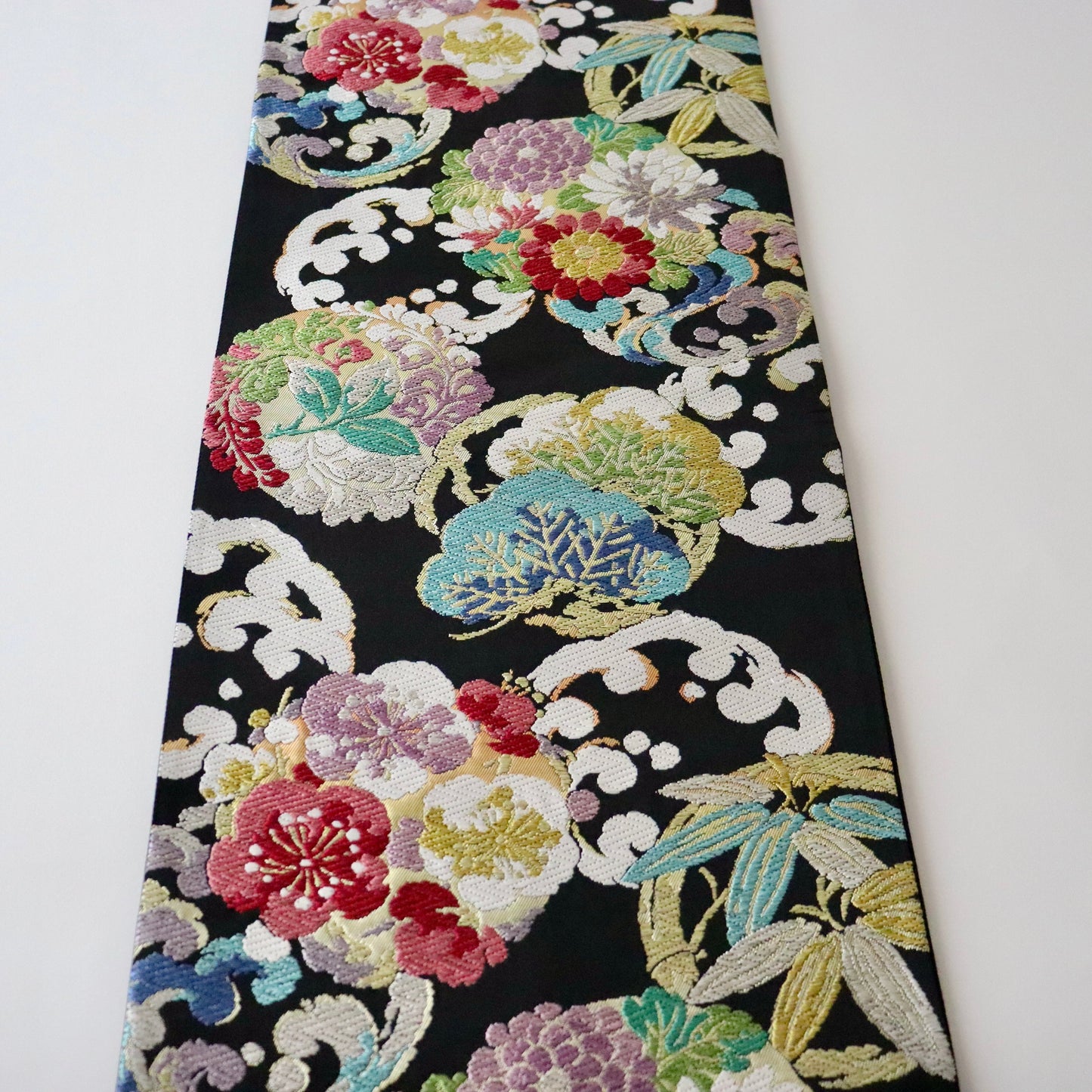 袋帯「唐絹 - 波花丸松竹梅」志都香