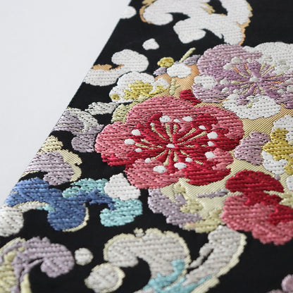 袋帯「唐絹 - 波花丸松竹梅」志都香