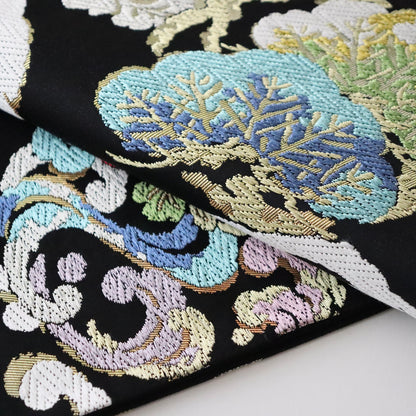 袋帯「唐絹 - 波花丸松竹梅」志都香