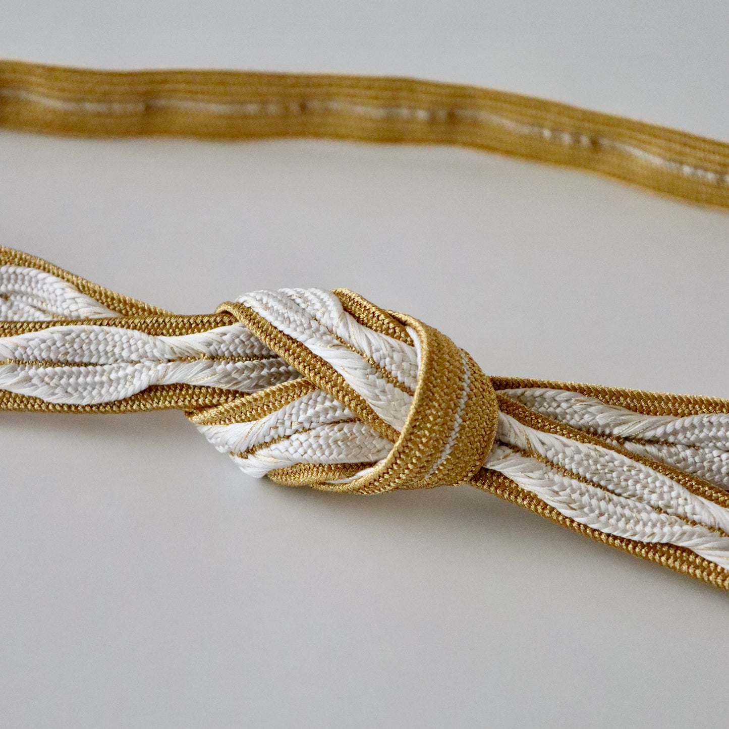 帯締め「高麗浮木の葉- wht gld」和小物さくら