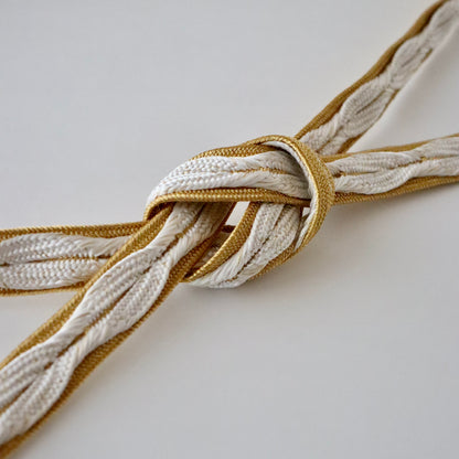 帯締め「高麗浮木の葉- wht gld」和小物さくら