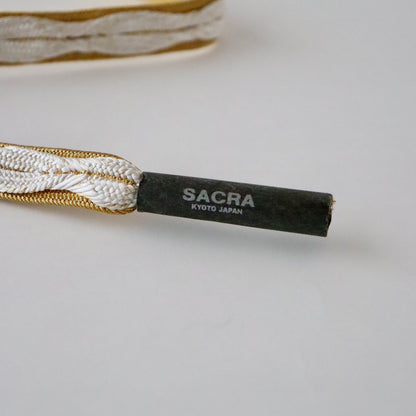 帯締め「高麗浮木の葉- wht gld」和小物さくら
