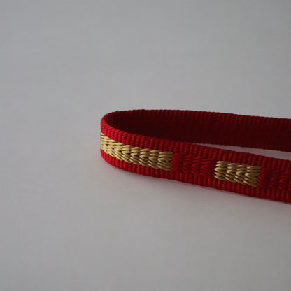 帯締め「三段綾竹組 - 君ヶ袖 rd」大原商店