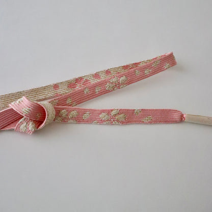 帯締め「高麗組 - 桜尽くし pnk」大原商店