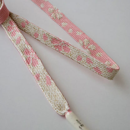 帯締め「高麗組 - 桜尽くし pnk」大原商店