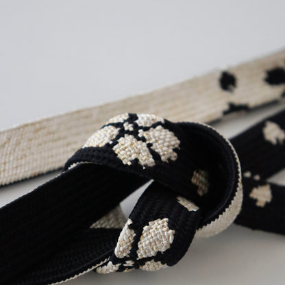 帯締め「高麗組 - 桜尽くし bk」大原商店