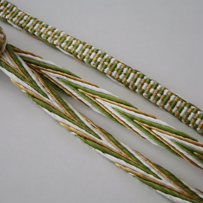 帯締め「畝打組 - lt grn」大原商店