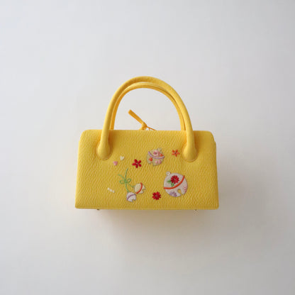 七歳向け「小物6点セット / 鈴 yel」和装小物やまざき