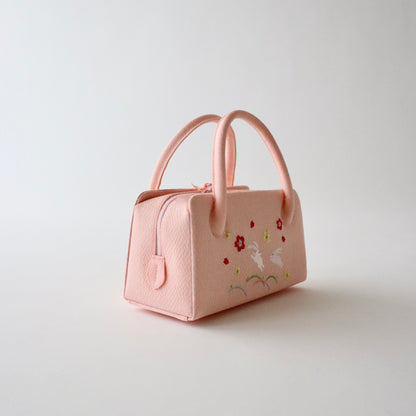 七歳向け「小物6点セット / 兎 pnk」和装小物やまざき