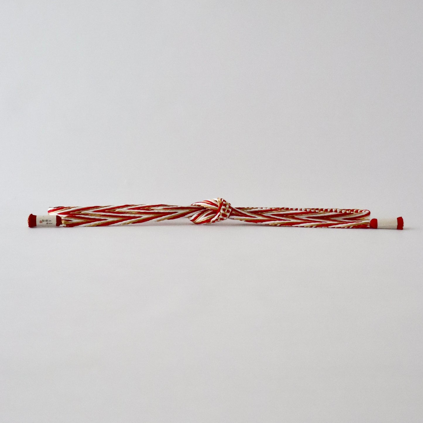 帯締め「畝打組 - red」大原商店