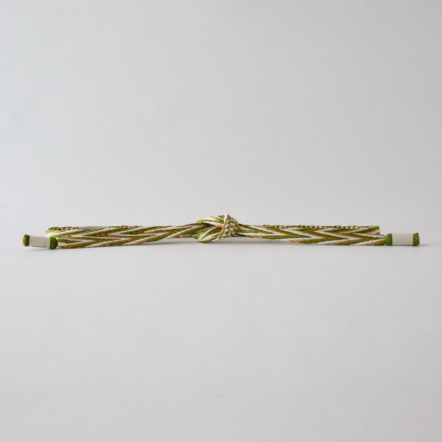 帯締め「畝打組 - lt grn」大原商店