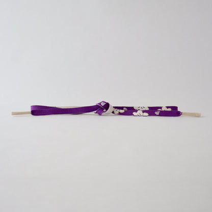 帯締め「高麗組 - 桜に花びら purp」大原商店