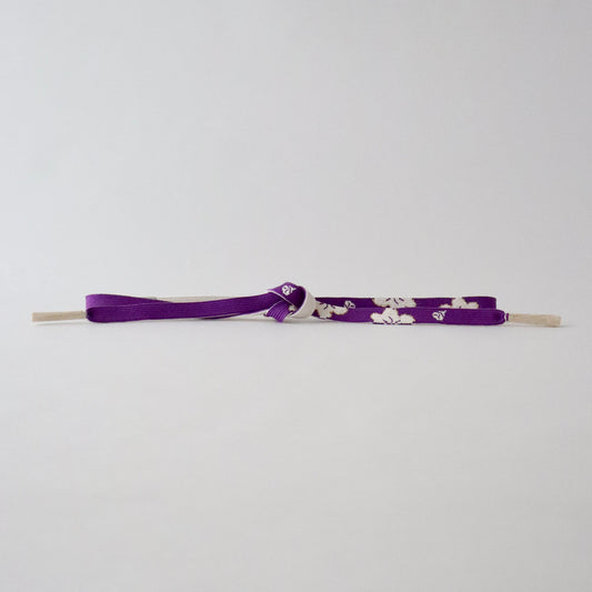 帯締め「高麗組 - 桜に花びら purp」大原商店