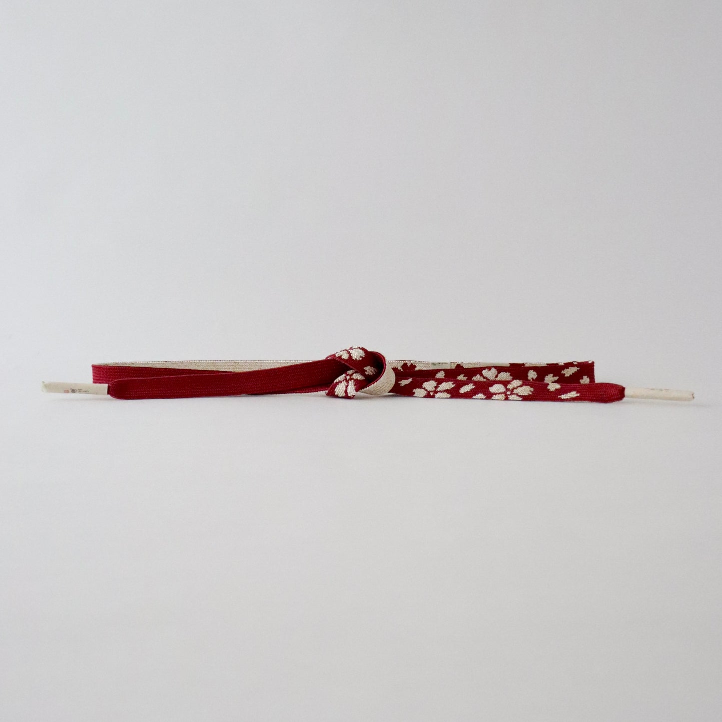 帯締め「高麗組 - 桜尽くし wine」大原商店