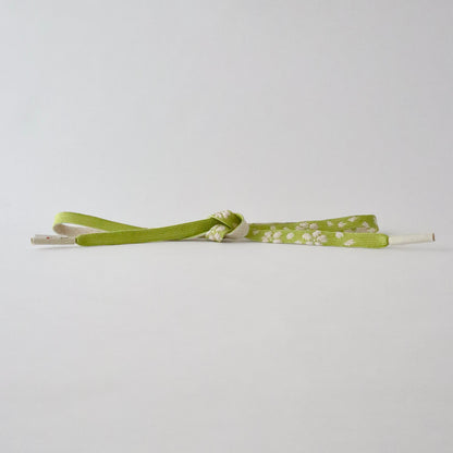 帯締め「高麗組 - 桜尽くし lt grn」大原商店